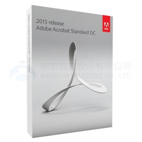 Acrobat Standard DC 2015 中文標準版商業授權 TLP(license only)-for window