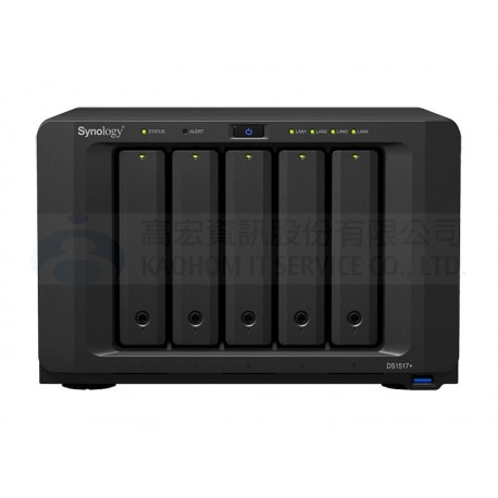 DS1517+(2GB) 群暉Synology DiskStation 5Bay 桌上型NAS