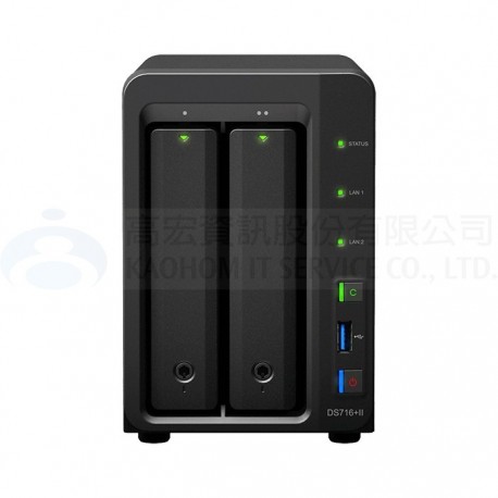 DS716+II 群暉 Synology DiskStation2Bay 桌上型NAS