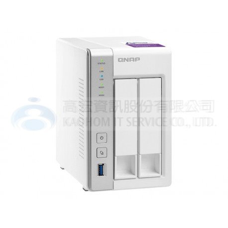 TS-231P_2Bay QNAP 威聯通 NAS(不含硬碟)