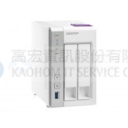 TS-231P2-1G_2Bay QNAP 威聯通 NAS(不含硬碟)