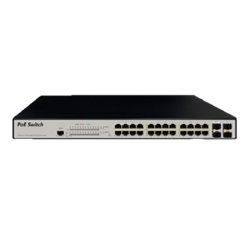 KAOHOM KHS-3028GS 24G POE + 4G SFP Gita交換器/工業級