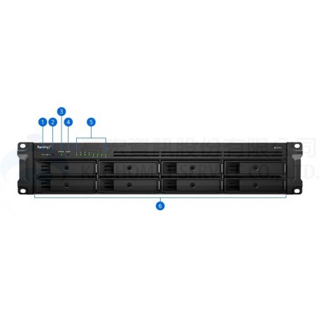 RackStation RS1219+​ 群暉 Synology 8Bay 機架式NAS(不含硬碟)