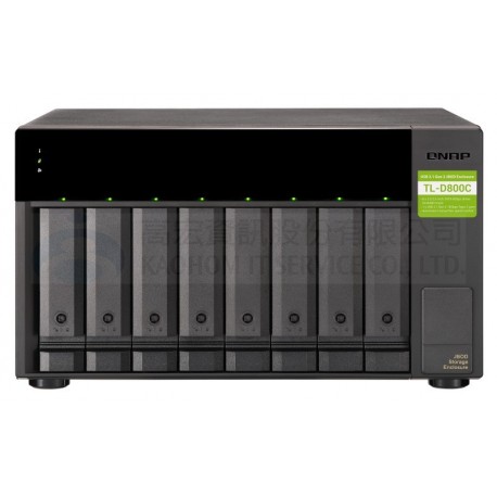 TL-D800C 8-Bay QNAP 威聯通 NAS 擴充櫃