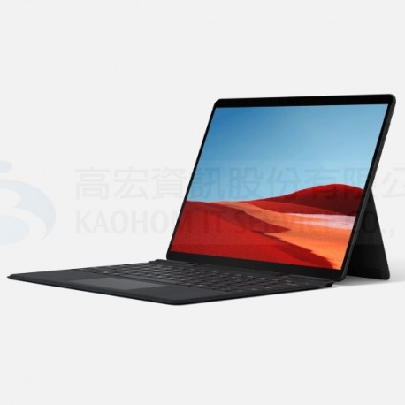 Microsoft 商務版 Surface Pro X 系列 E/16G/256G/黑色 (QGM-00025)